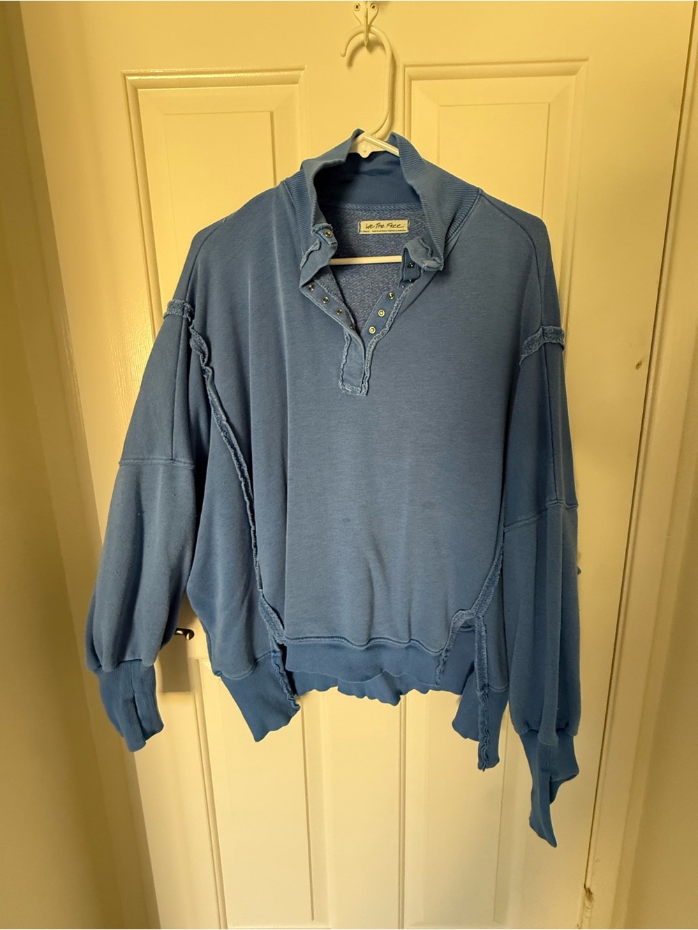 Free People Blue Sweater